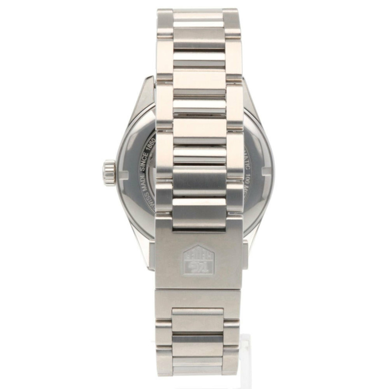 TAG Heuer 豪雅卡萊拉 Calibre 5 腕錶，不銹鋼 WAR201E 自動機械錶，已翻新，男士 HEUER-5