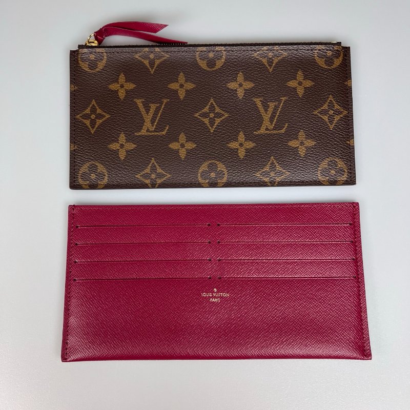 LV M61276/晶片款 老花信封三合一包-11