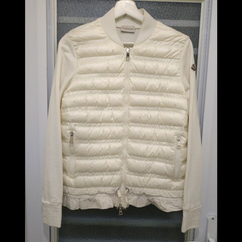 Moncler 白色羽絨+棉外套