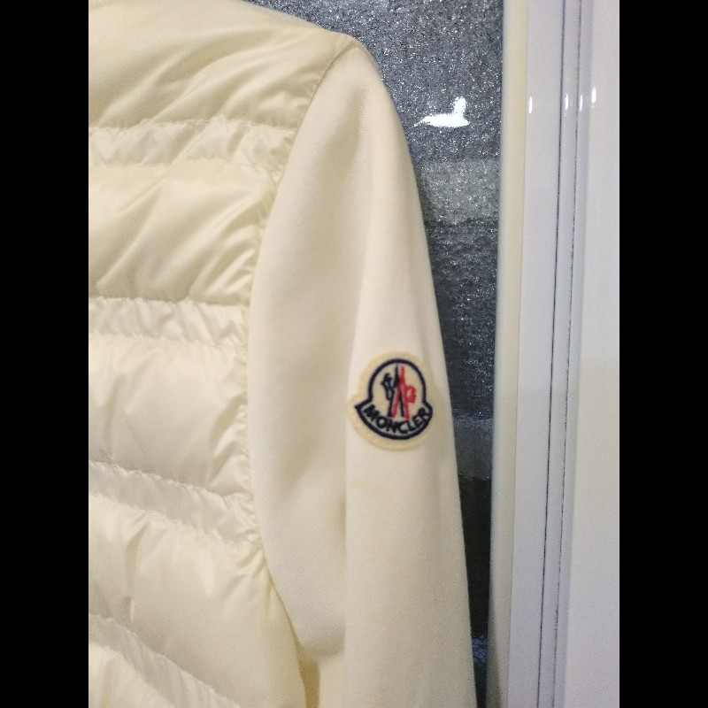 Moncler 白色羽絨+棉外套-2