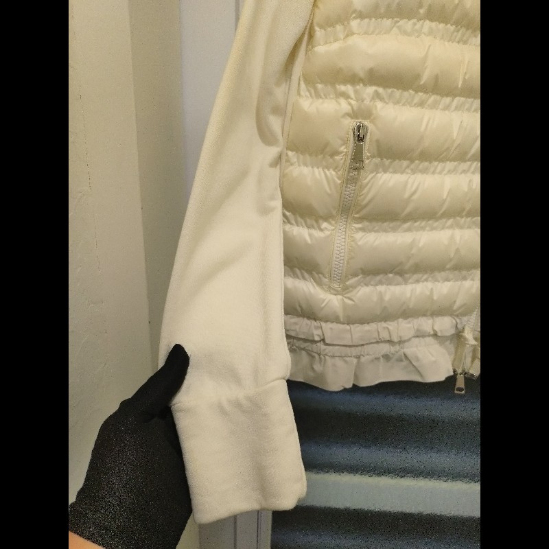 Moncler 白色羽絨+棉外套-6