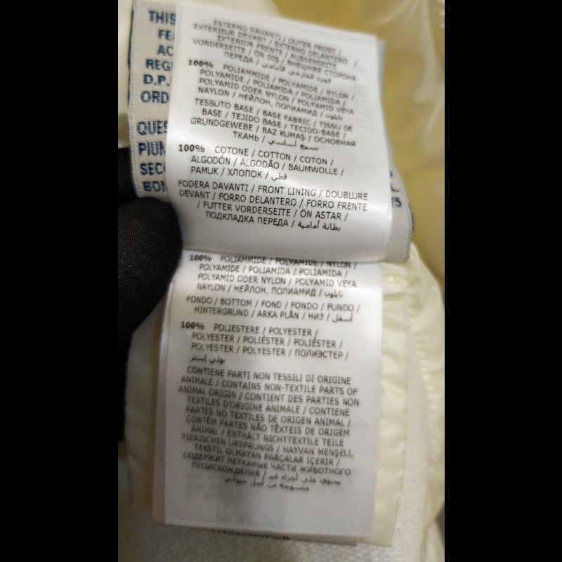 Moncler 白色羽絨+棉外套-15