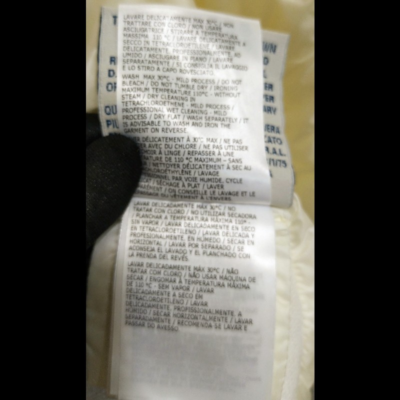 Moncler 白色羽絨+棉外套-16