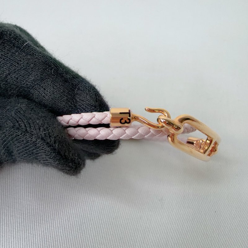 HERMES 全新Roulis豬鼻編織雙圈手環-6