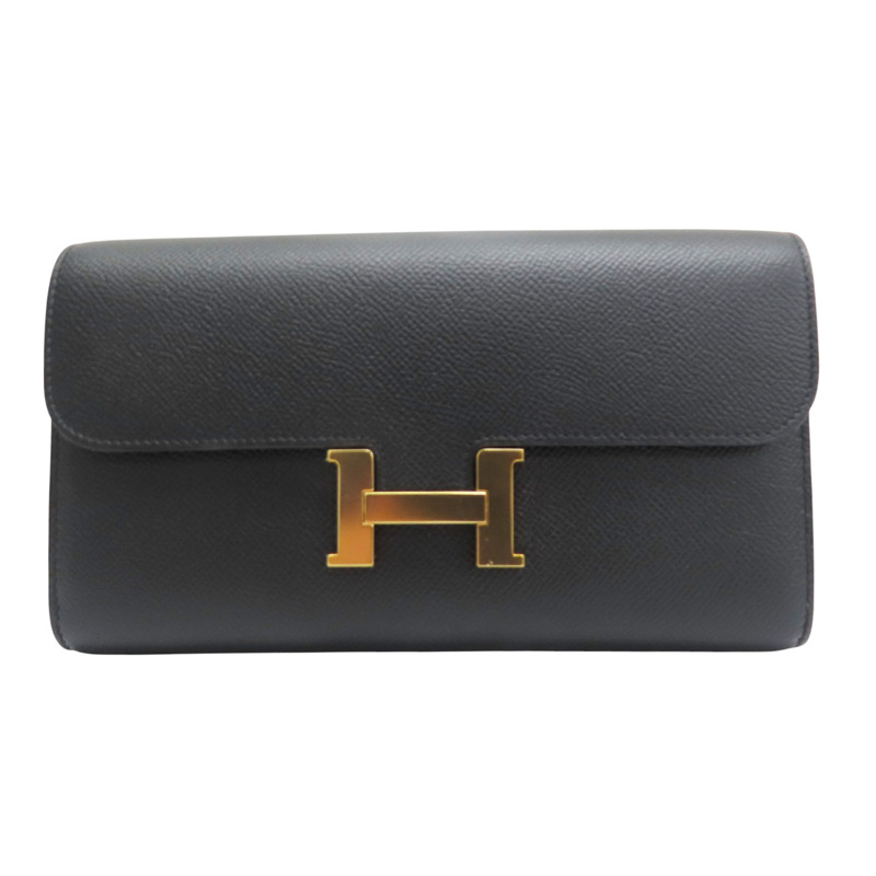 黑色 Epsom牛皮 Constance To Go Wallet 肩背包 Z刻【HERMES 愛馬仕】 Z刻-0