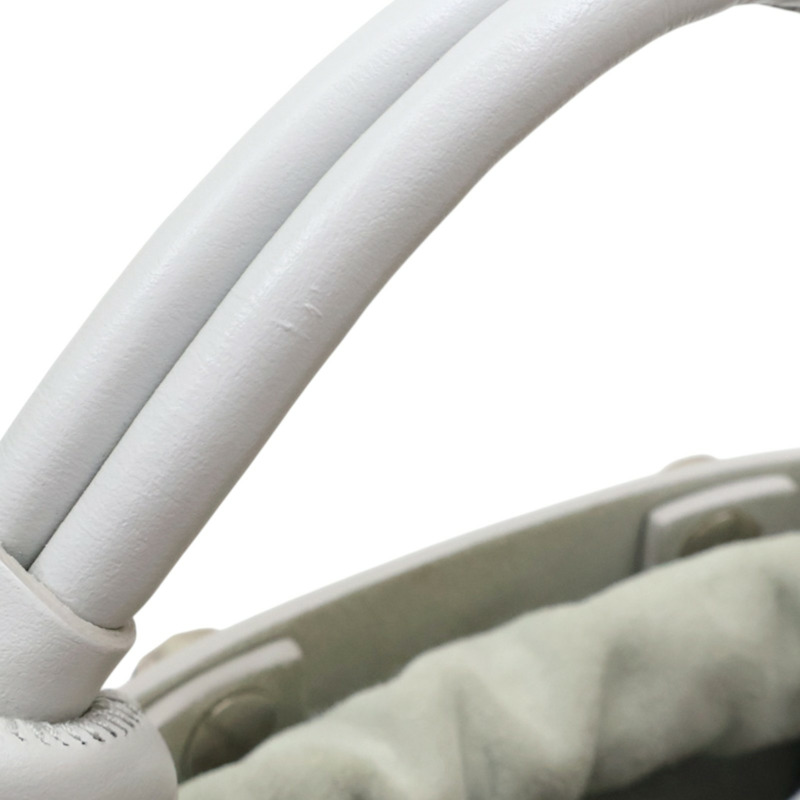 銀色 水鑽 皮革 水桶包 兩用包【Salvatore Ferragamo 菲拉格慕】-14