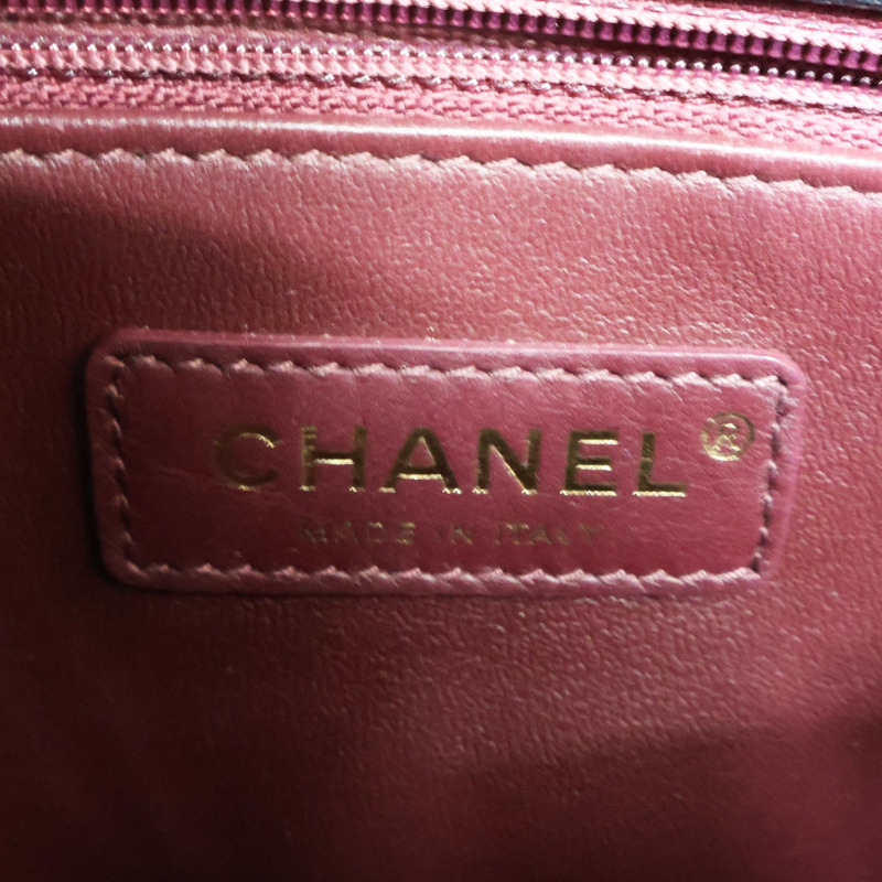 黑色 荔枝紋 菱格紋 牛皮 Coco Handle 29 兩用包 金釦 (無卡)【CHANEL 香奈兒】 A92992-6