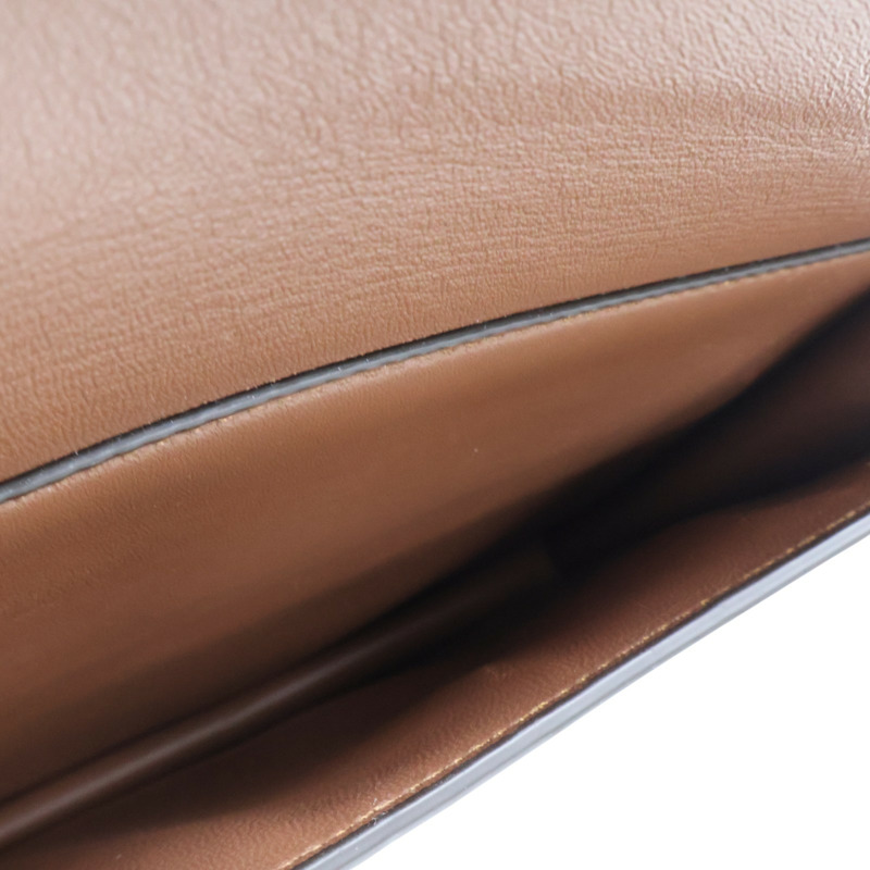 棕色 牛皮 mini pocket bag 肩背包【BURBERRY 巴寶莉】 8014776-8