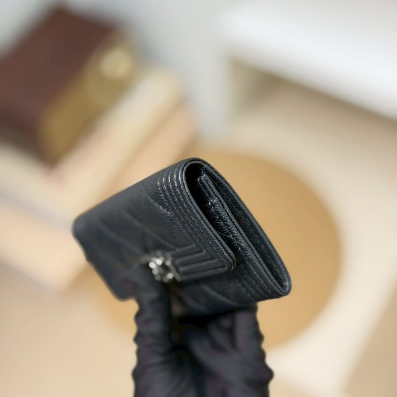 🏷Chanel 香奈兒.Boy 卡夾零錢包 芯片款-9