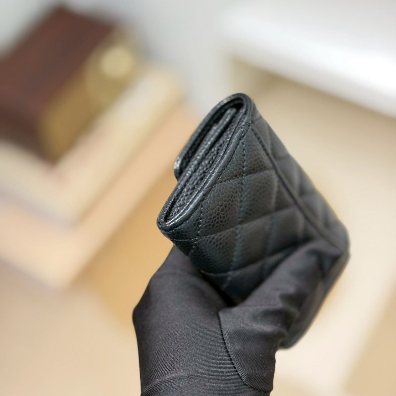 🏷Chanel 香奈兒．Coco 卡夾零錢包 芯片款-6