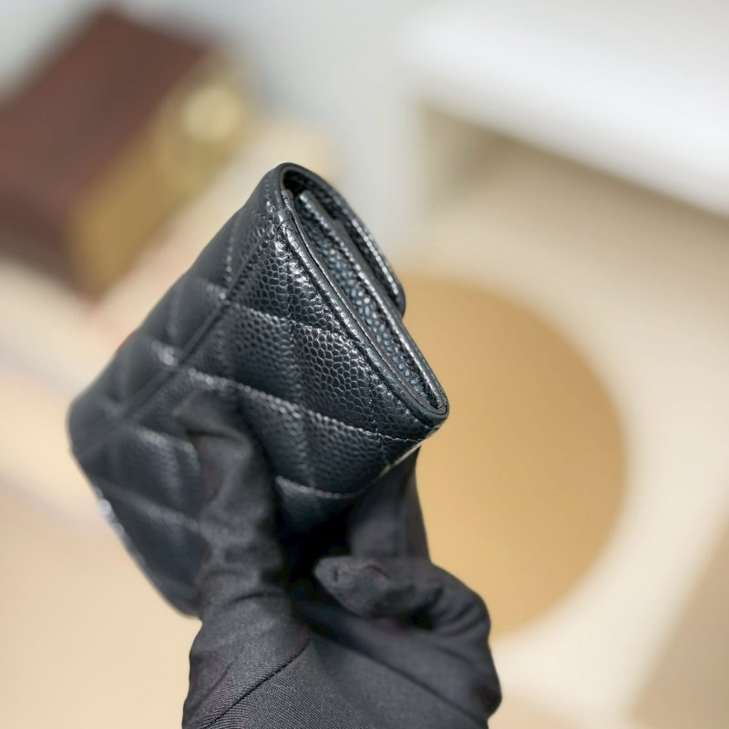 🏷Chanel 香奈兒．Coco 卡夾零錢包 芯片款-7