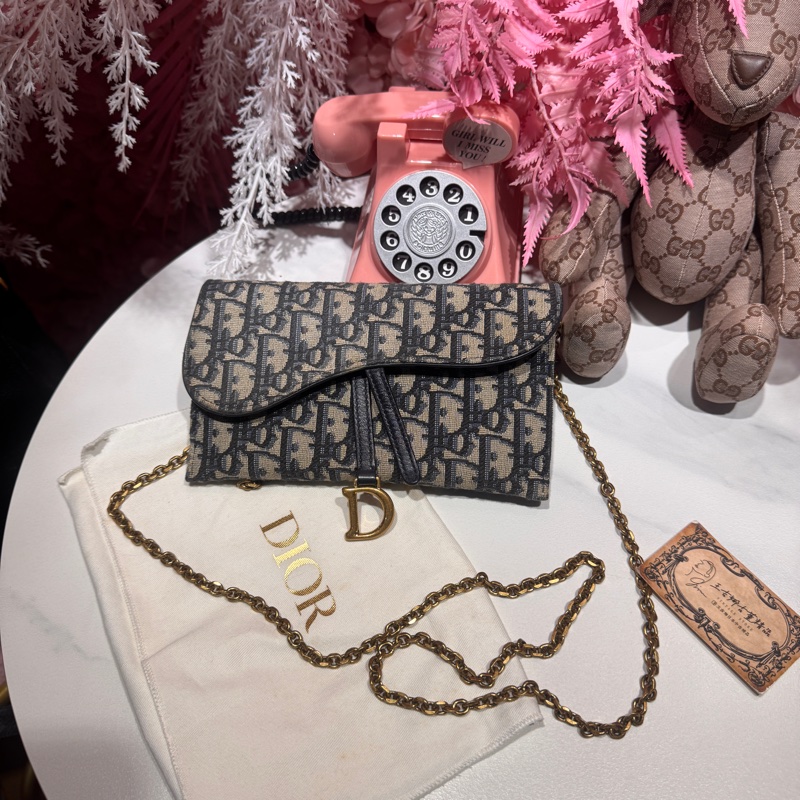 Dior woc 斜背包/王吉娜古董精品-0