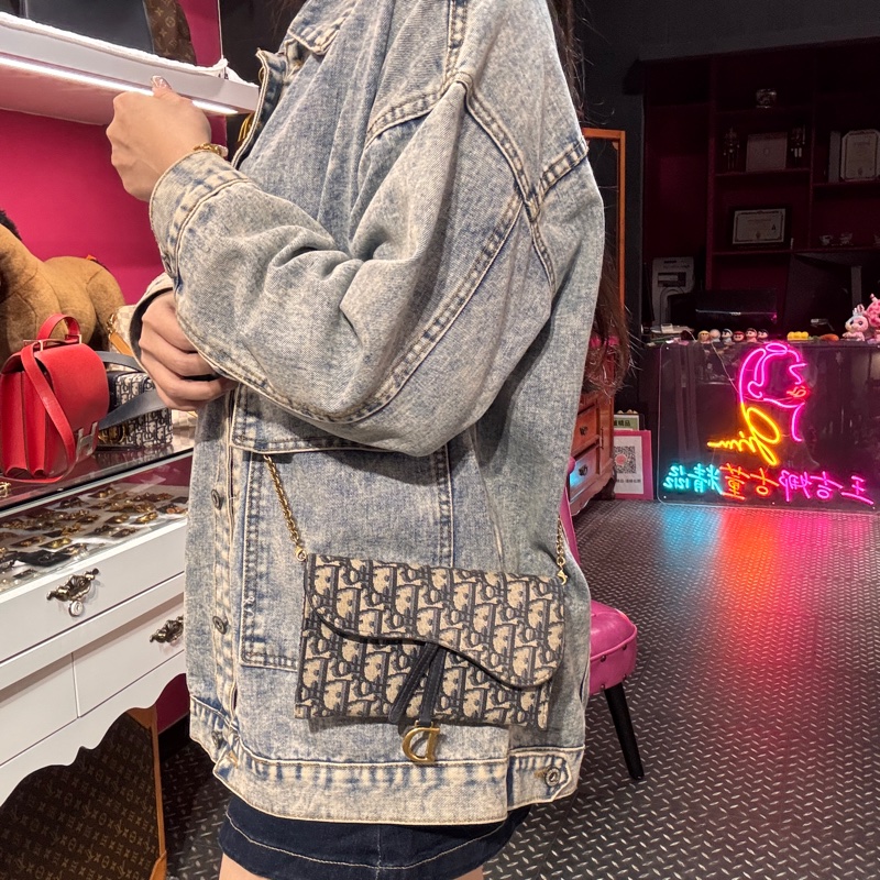 Dior woc 斜背包/王吉娜古董精品-1