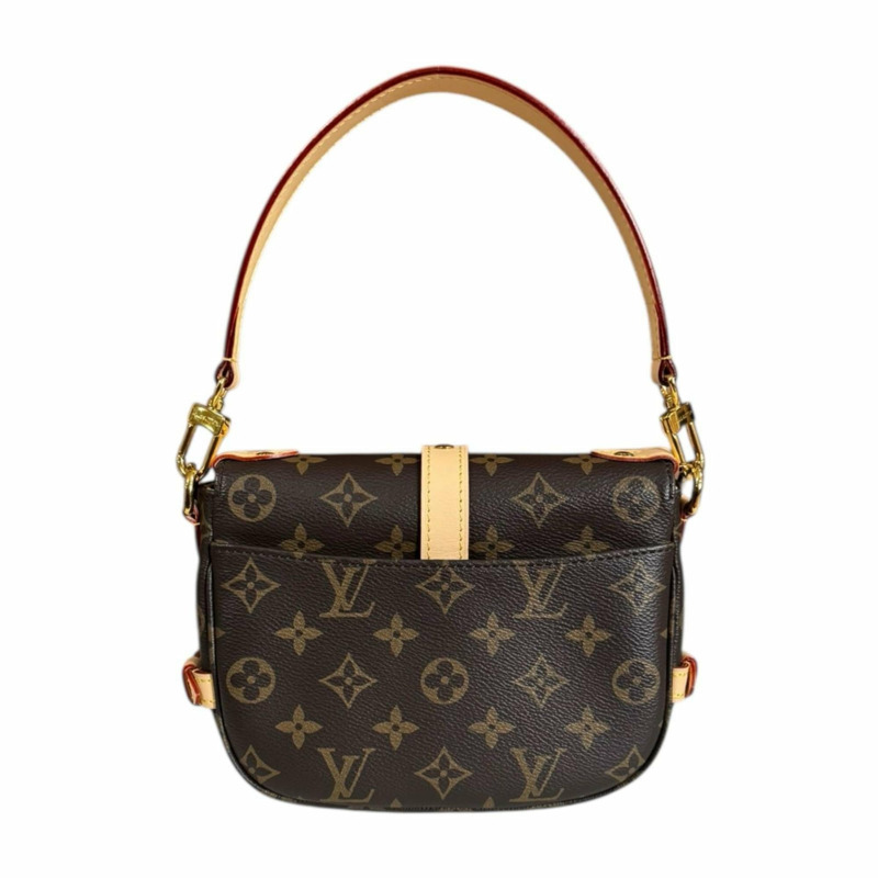 路易威登 Saumur BB Monogram 肩背包，M46740，棕色，女士，LOUIS VUITTON，兩用-3