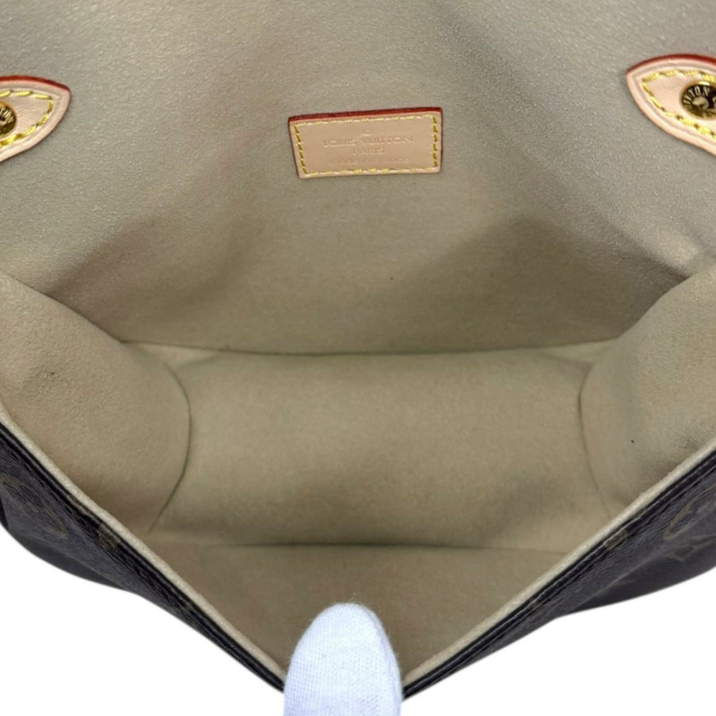 路易威登 Saumur BB Monogram 肩背包，M46740，棕色，女士，LOUIS VUITTON，兩用-6