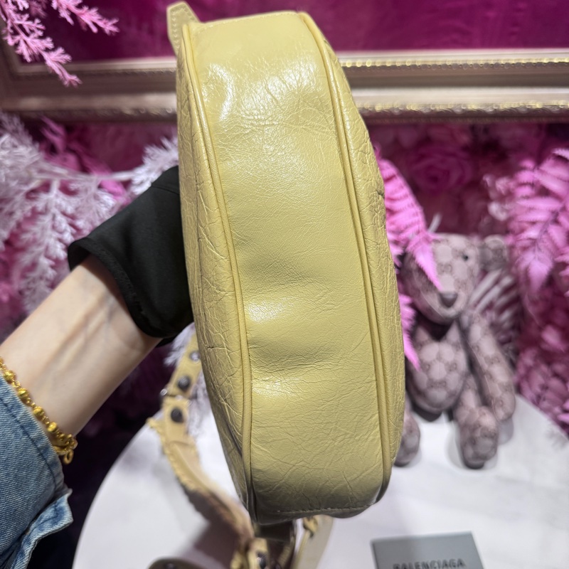 Balenciaga 巴黎世家機車包/月牙包/王吉娜古董精品-4