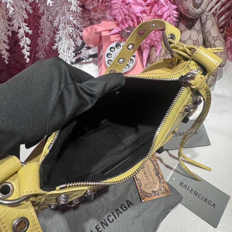 Balenciaga 巴黎世家機車包/月牙包/王吉娜古董精品-7