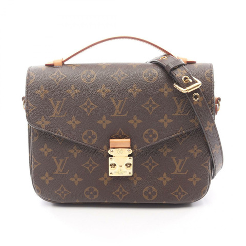 路易威登 Pochette Metis MM 單肩手提包 M44875 Monogram 帆布 二手 LV