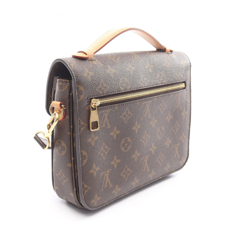 路易威登 Pochette Metis MM 單肩手提包 M44875 Monogram 帆布 二手 LV-1
