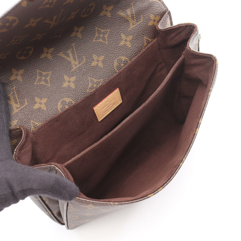 路易威登 Pochette Metis MM 單肩手提包 M44875 Monogram 帆布 二手 LV-2