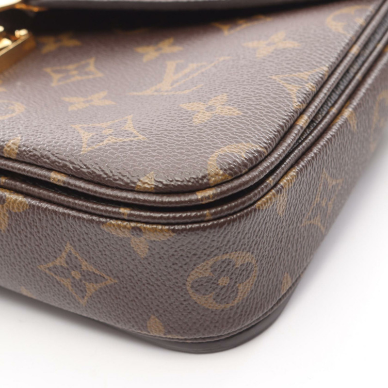 路易威登 Pochette Metis MM 單肩手提包 M44875 Monogram 帆布 二手 LV-6
