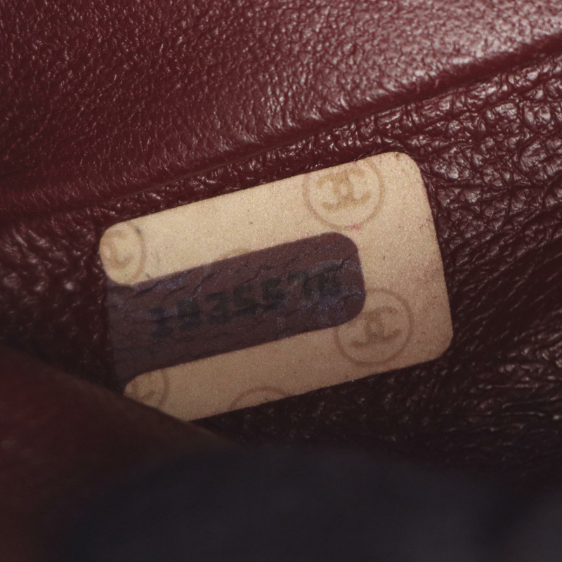 香奈兒 (CHANEL) Matelasse 雙蓋鏈條肩背包，小牛皮，黑色，金色五金，二手-4