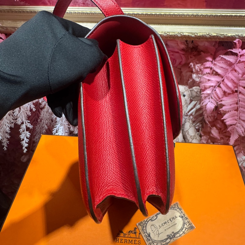 Hermes 康康包紅/王吉娜古董精品-3