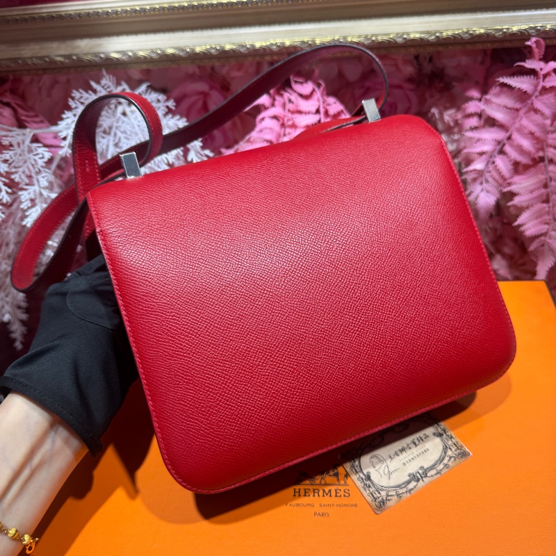 Hermes 康康包紅/王吉娜古董精品-4