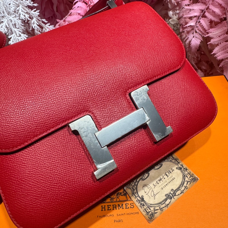 Hermes 康康包紅/王吉娜古董精品-7