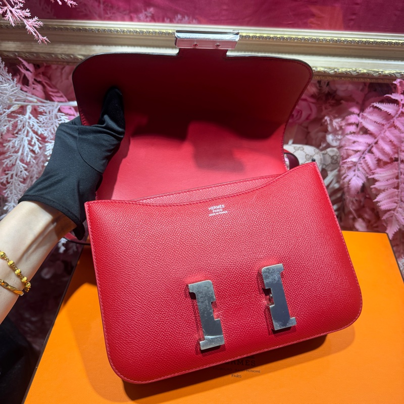 Hermes 康康包紅/王吉娜古董精品-9