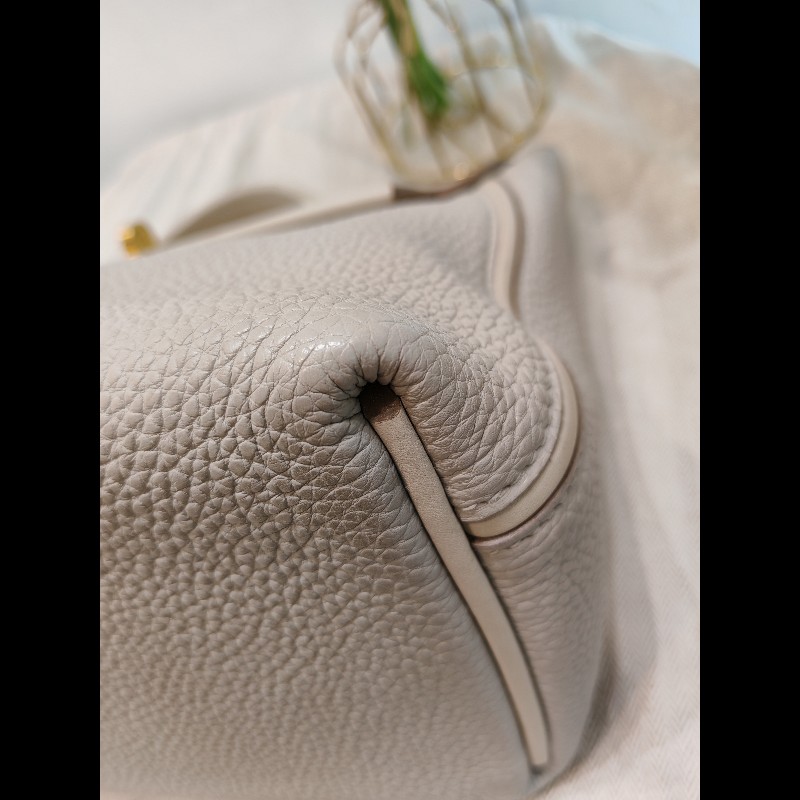 Hermes 2424 29 冰川灰x奶油黃-7