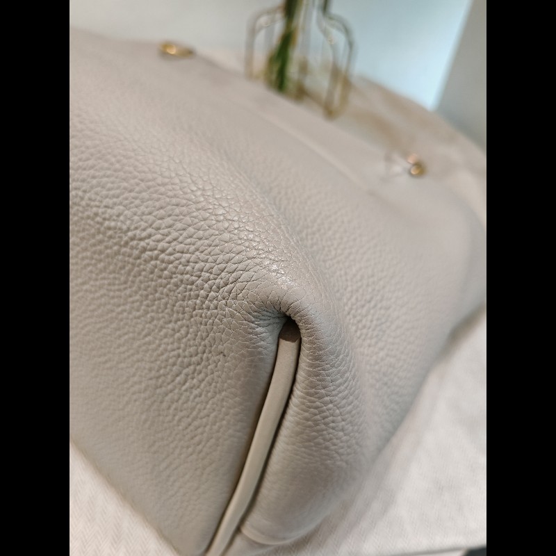 Hermes 2424 29 冰川灰x奶油黃-9