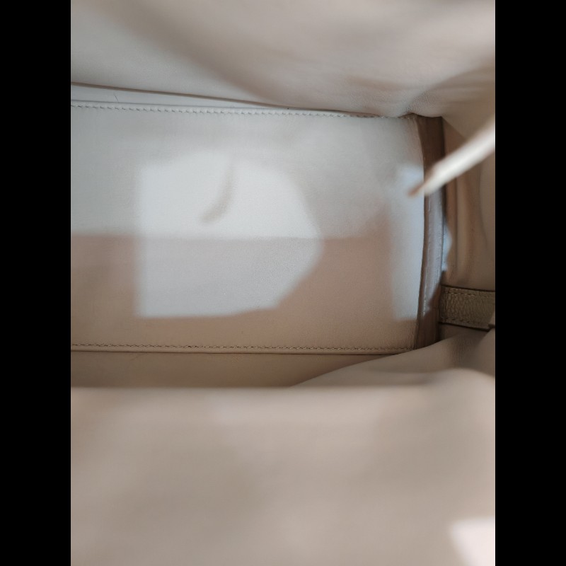 Hermes 2424 29 冰川灰x奶油黃-13