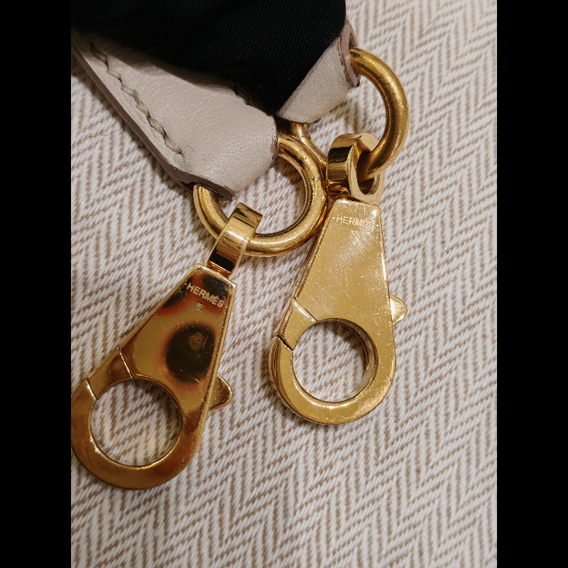 Hermes 2424 29 冰川灰x奶油黃-22