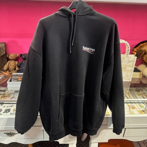 Balenciaga 黑可樂帽T 上衣/王吉娜古董精品