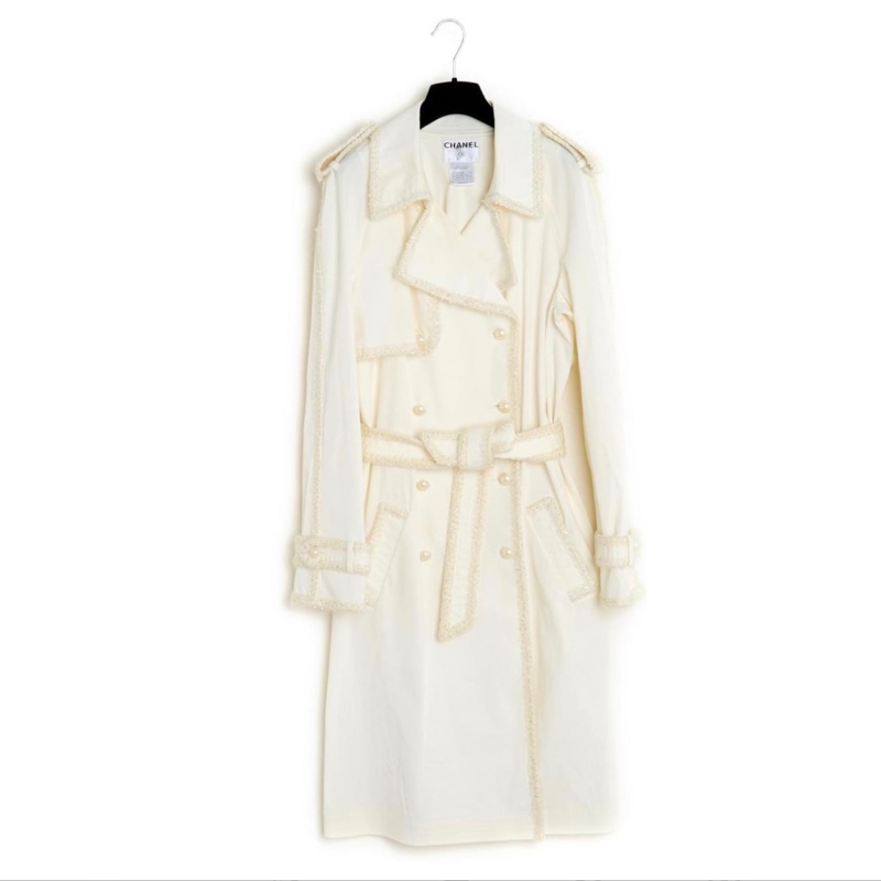 🍒Chanel Vintage 中長款棉大衣 size:42 / 2F251213-1-6