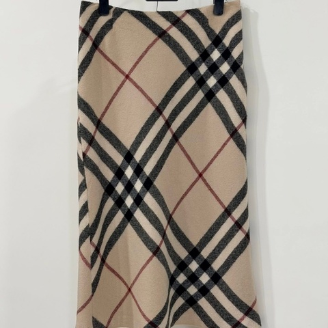Burberry 倫敦  萬年不敗款米格紋羊毛裙