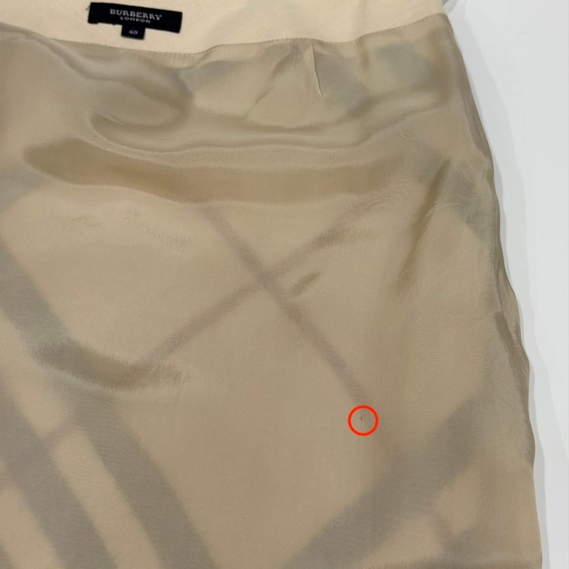 Burberry 倫敦  萬年不敗款米格紋羊毛裙-2