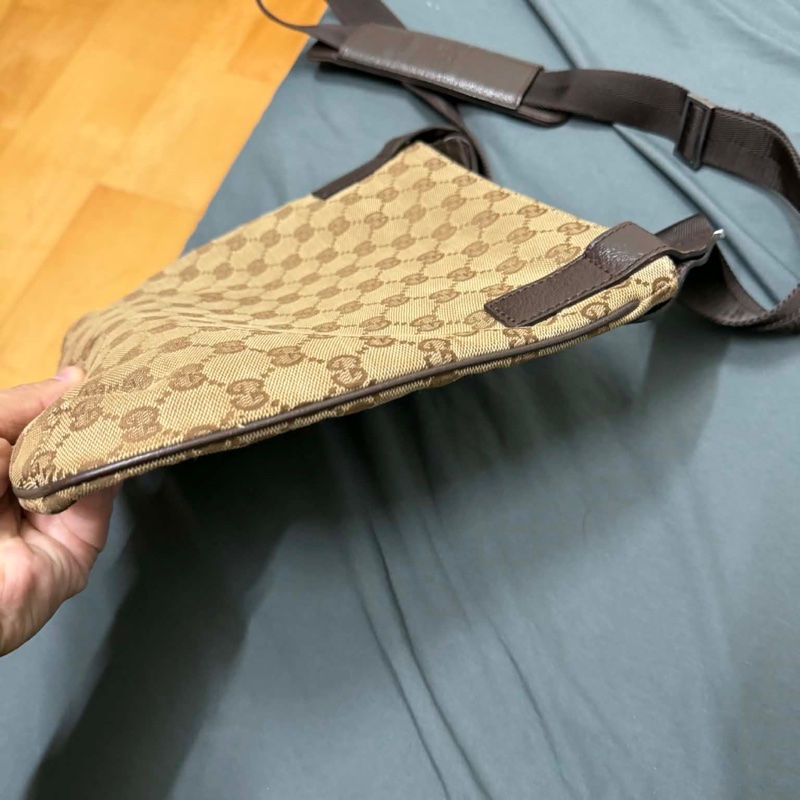 Gucci帆布肩背袋-5