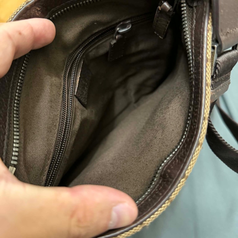 Gucci帆布肩背袋-7