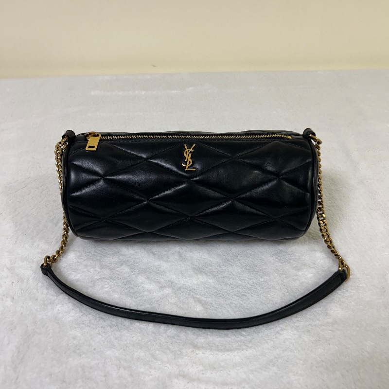 Saint Larent YSL Sade 行縫小羊皮米你圓筒手袋 mini Tube-5