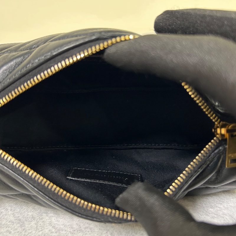 Saint Larent YSL Sade 行縫小羊皮米你圓筒手袋 mini Tube-12