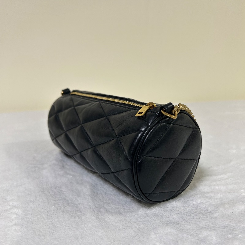 Saint Larent YSL Sade 行縫小羊皮米你圓筒手袋 mini Tube-19