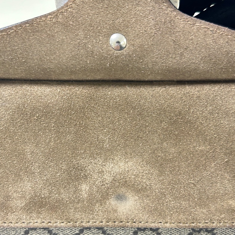 Gucci Dionysus 雙 G Supreme 經典織紋麂皮肩背包-28