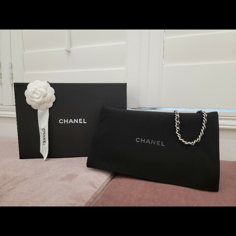 Chanel 荔枝皮 銀標 Woc