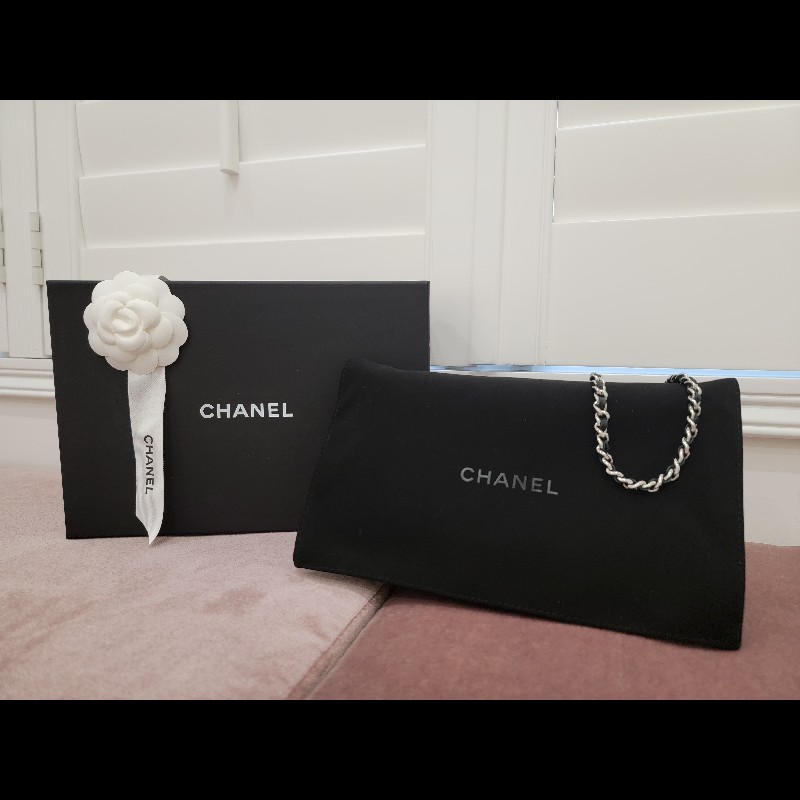 Chanel 荔枝皮 銀標 Woc-0