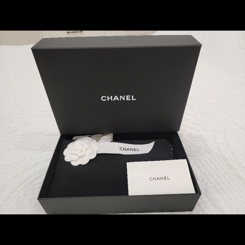 Chanel 荔枝皮 銀標 Woc-3