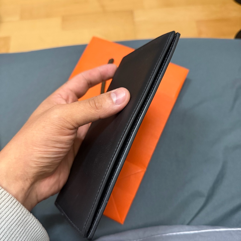 Hermès絲巾對開長夾-4