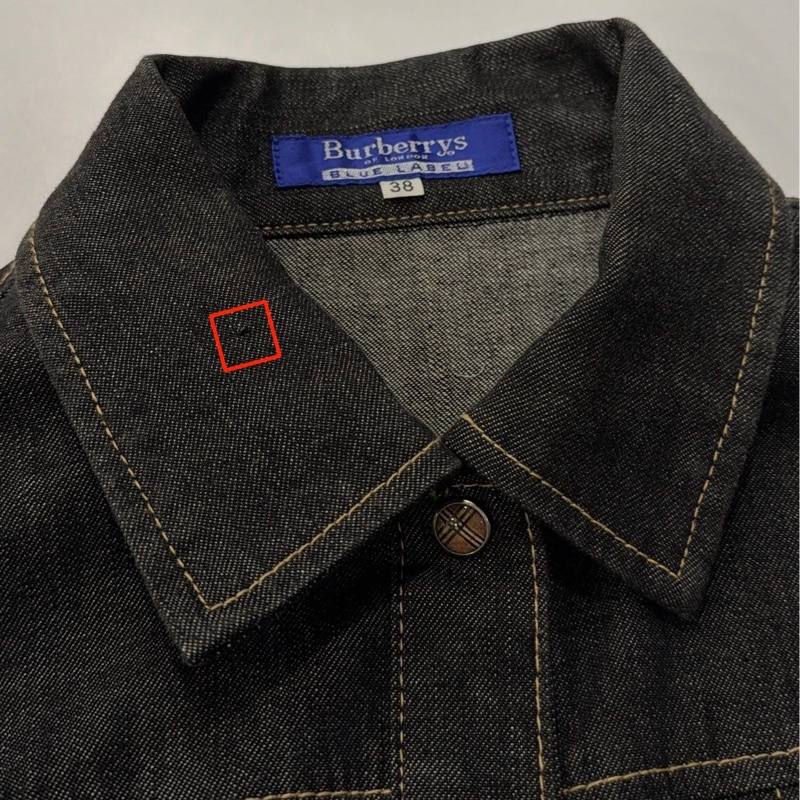 Burberry 藍標 經典壓扣牛仔襯衫外套-2