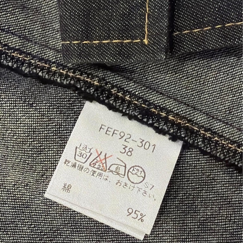 Burberry 藍標 經典壓扣牛仔襯衫外套-9